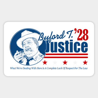 Buford T Justice '28 Sticker